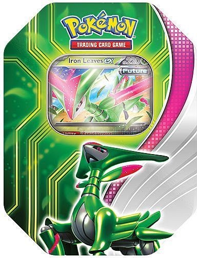 Collectors Tin - Iron Leaves EX - Paradox Clash - Pokemon TCG (Eng)